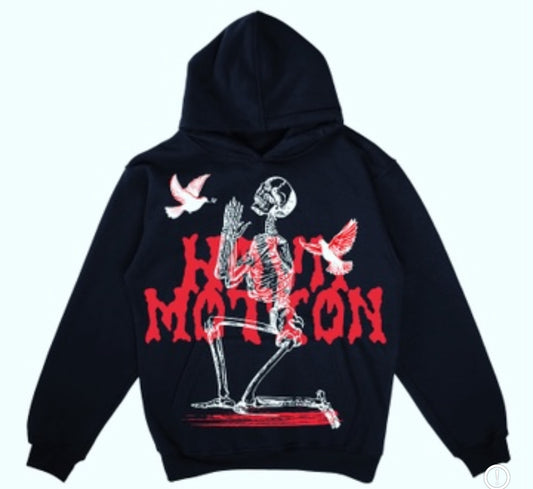 Varsity Pullover Hooded Sweatshirt